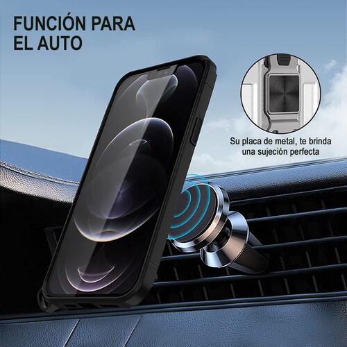 Funda Uso Rudo incorporado con destapador para Samsung A32 4g Azul   1pz Mas Mica 9D