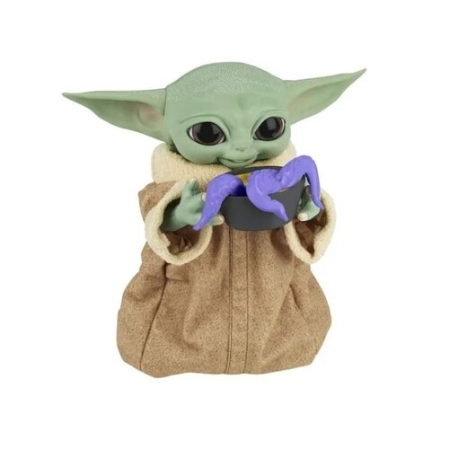 Star Wars Galactic Snackin' Grogu Animatronic Baby Yoda Hasbro