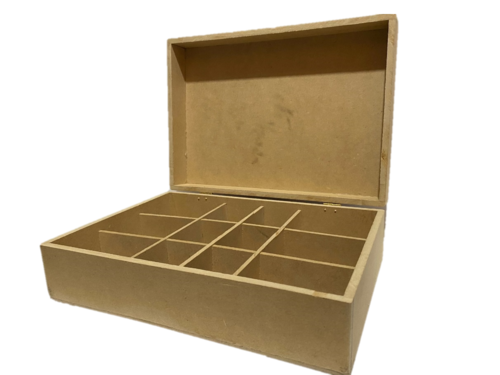 TE CAJA MADERA x 120 SAQ. ENSOBR.(12 VARIED.) - GPdistribuciones