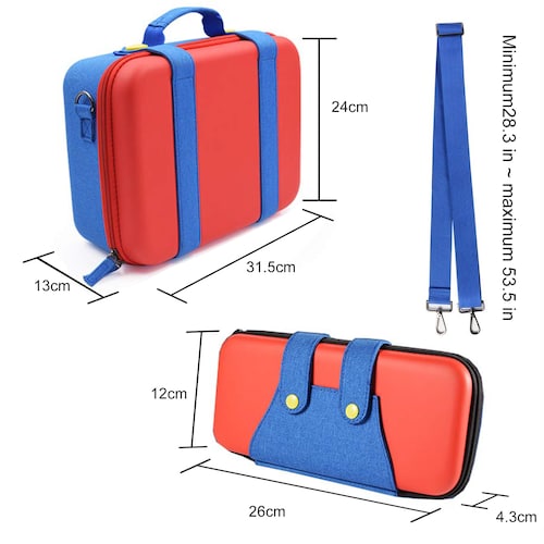 Maleta + Case para Nintendo Switch
