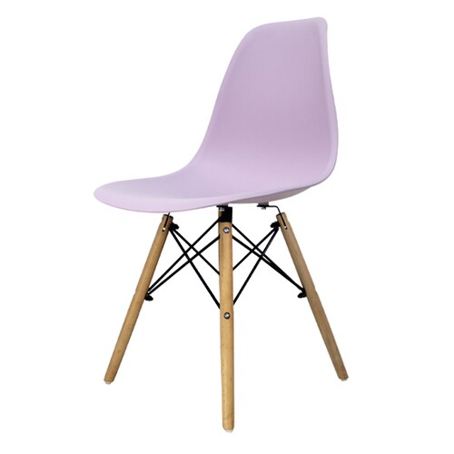 Set 4 Sillas Eames Hogar Oslo Lila Mundo In