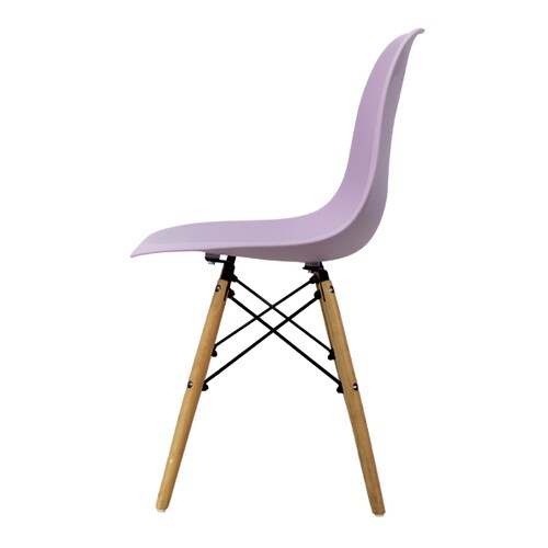 Set 4 Sillas Eames Hogar Oslo Lila Mundo In