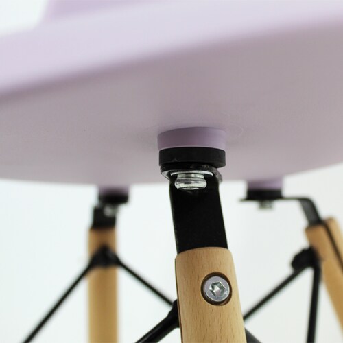 Set 4 Sillas Eames Hogar Oslo Lila Mundo In