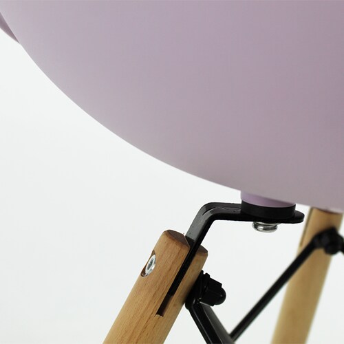 Set 4 Sillas Eames Hogar Oslo Lila Mundo In