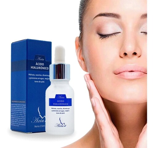 Serum Suero de Ácido Hialurónico Facial Hidratante anti arrugas.