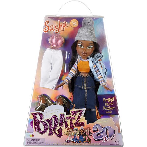 Sasha Bratz Edición Especial 20 Años Figura De Colección