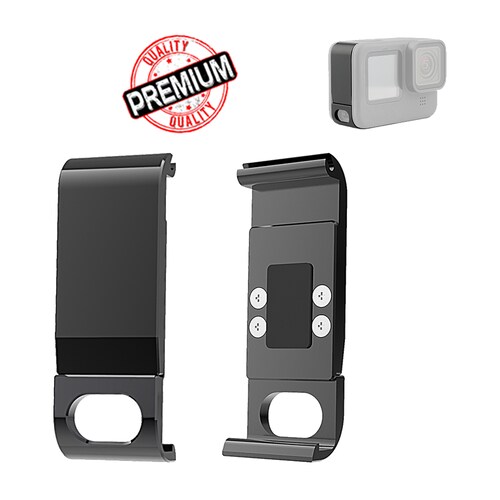 Tapa Lateral Aluminio Compatible GoPro Hero 11 10 9 Black