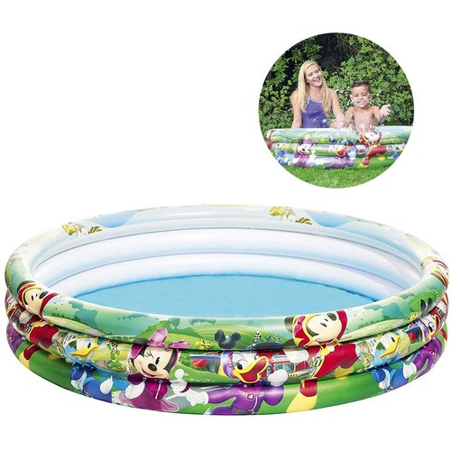 Alberca Inflable Bestway Disney Mickey Mouse Club House 122x25 cm