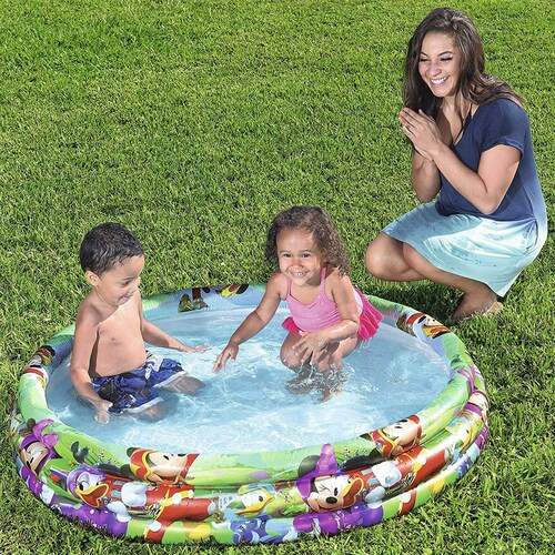 Alberca Inflable Bestway Disney Mickey Mouse Club House 122x25 cm
