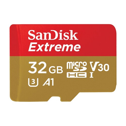 Tarjeta Memoria Sandisk Extreme 32GB Original Compatible GoPro Cámaras Deportivas Clase 10 A1 V30 U3 100mb/s