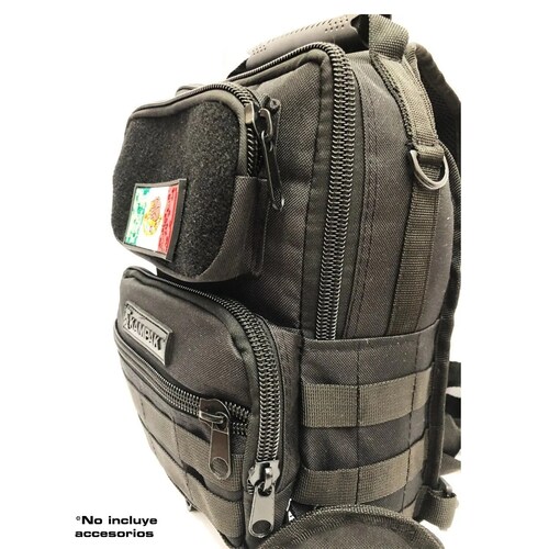Pechera Tactica Kampak Ag01 Super Amplia Con funda P/arma 