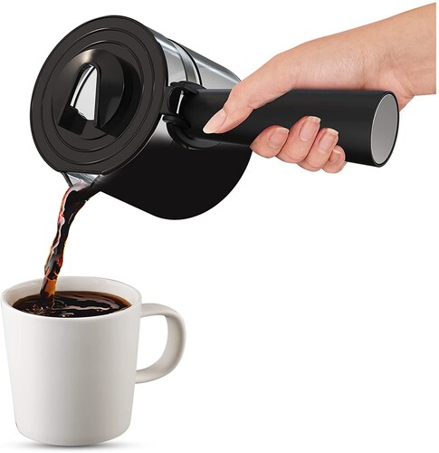 Cafetera Espresseria T-fal EX1728MX 4 tazas negra ORT2**
