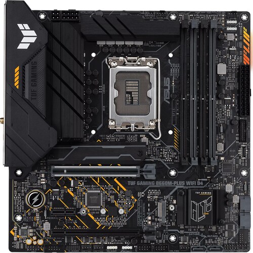Tarjeta Madre ASUS TUF GAMING B660M-PLUS WIFI D4 Intel 1700 DDR4 Micro ATX 