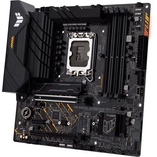 Tarjeta Madre ASUS TUF GAMING B660M-PLUS WIFI D4 Intel 1700 DDR4 Micro ATX 