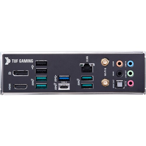 Tarjeta Madre ASUS TUF GAMING B660M-PLUS WIFI D4 Intel 1700 DDR4 Micro ATX 