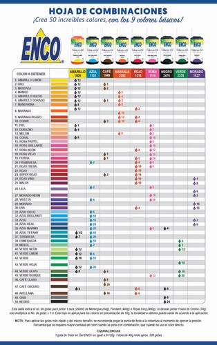 Kit De 30 Colores Enco 40 Grs. Pt-920000