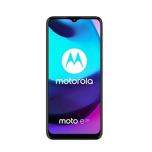 Celular Moto E20 6.5" 2GB 32GB  Dual sim Android + Memoria 64GB- Gris