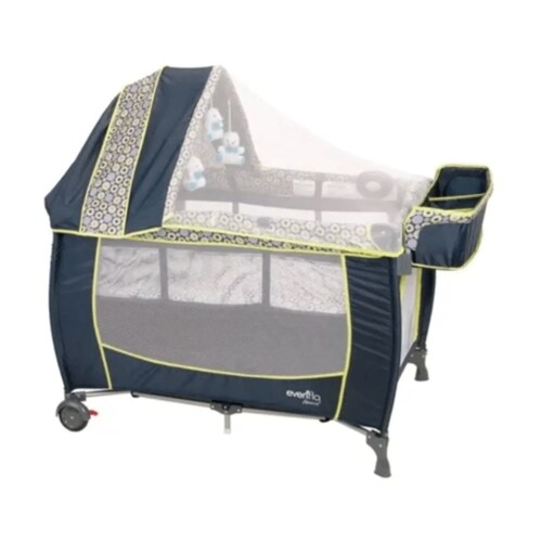 CUNA CORRAL NAPPI AZUL EVENFLO