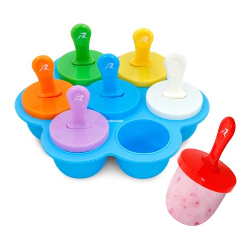 Molde para Paletas de Hielo para Bebé y Niño Silicona Flexible Redlemon