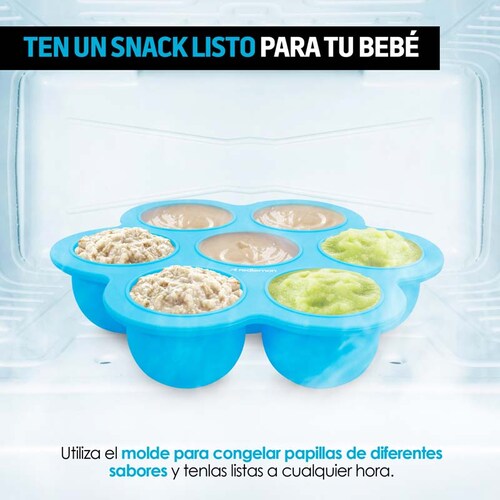 Molde para Paletas de Hielo para Bebé y Niño Silicona Flexible Redlemon