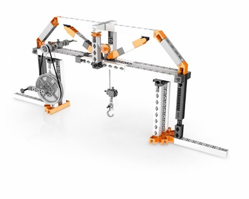 Juguete de construccion Mecanica: Poleas 