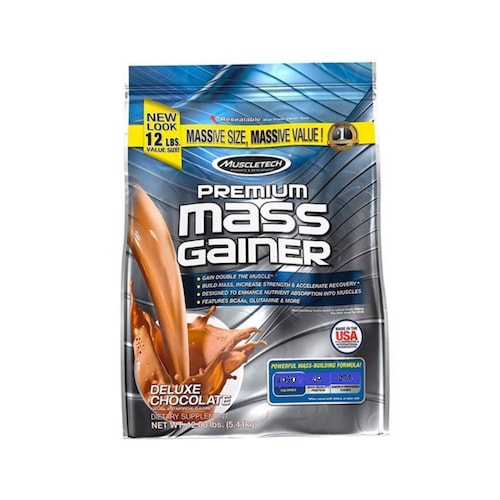 PROTEINA MUSCLETECH PREMIUM MASS GAINER  SABOR CHOCOLATE