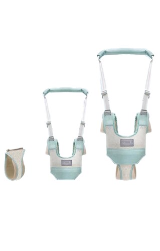 Arnes Andarin Entrenador Caminador Desmontable Para Bebé Verde Agua