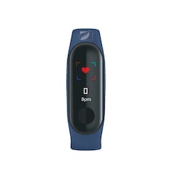 Pulsera Fitness band Green Leaf GFB-2020BL Azul Bluetooth con medición de presión arterial END1