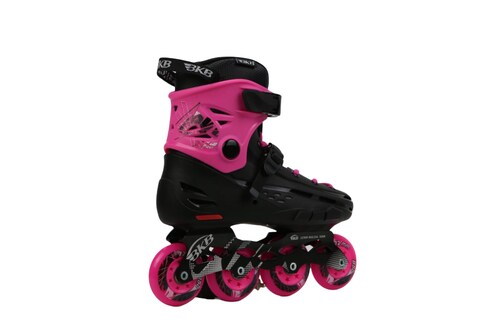 Patines Flying Eagle modelo BKB color negro con rosa talla 22 / 23