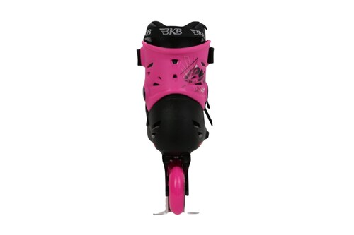 Patines Flying Eagle modelo BKB color negro con rosa talla 22 / 23