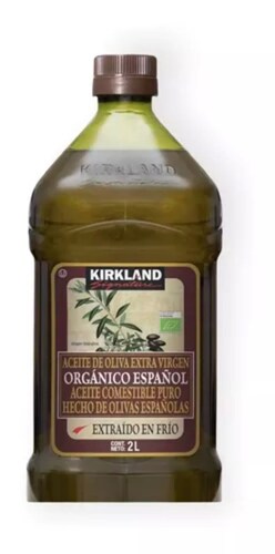 Aceite De Oliva Orgánico Español Extra Virgen 2lt Kirkland