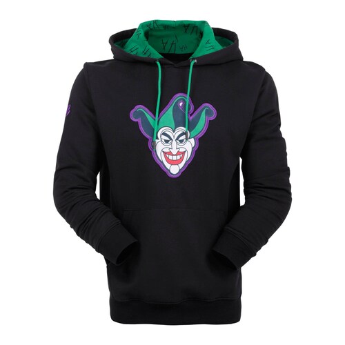 Sudadera Joker K-swiss color Negro tipo Hoddie para Hombre