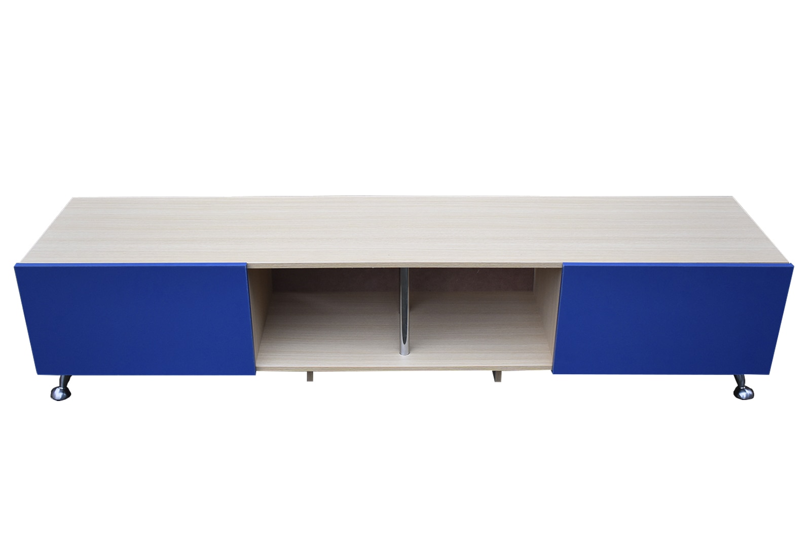  Mueble para TV de77" London 1.80 mts Practico y Moderno Hogare  Roble Azul 
