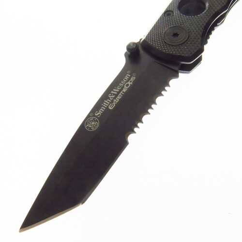 Swwso2 Smith & Wesson Extreme Ops Combo Navaja Y Reloj