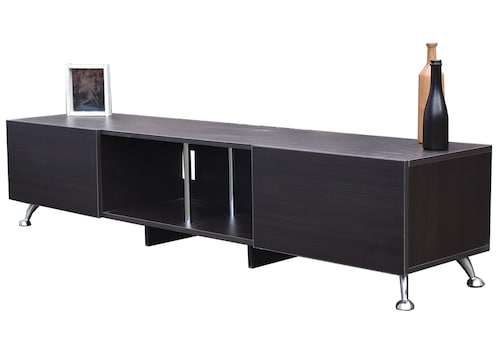  Mueble para TV de 90" London 200 mts  Practico y Moderno Hogare  Chocolate 