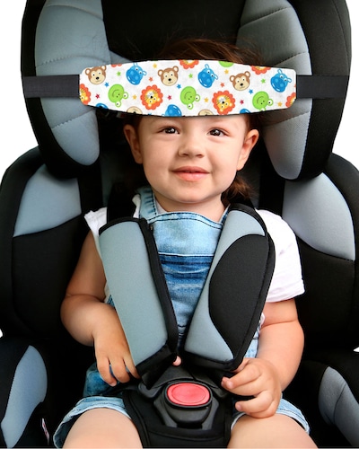 Banda Soporte para Cabeza Bebe Silla Auto Seguridad Niños