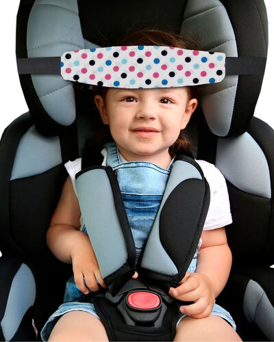 Banda Soporte para Cabeza Bebe Silla Auto Seguridad Niños