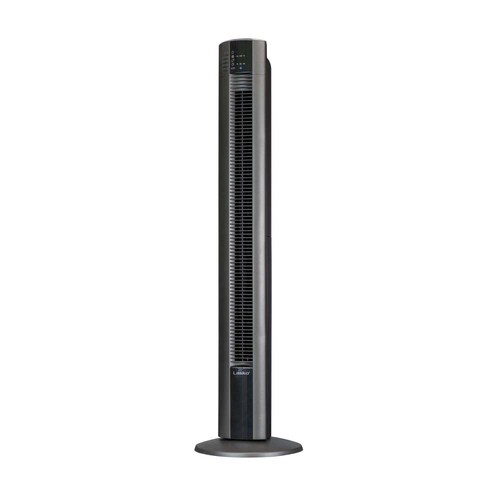 Ventilador de Torre de 120 cm, Lasko T48312M, con 3 Velocidades, Temporizador y Control Remoto, Negro