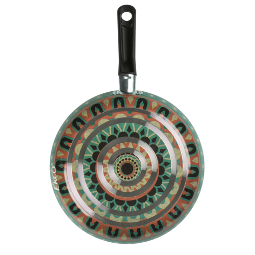 Juego de Sartenes Ekco Hippie Chic de 3 Piezas de Aluminio Varios colores con Duraflon de Alto Rendimiento