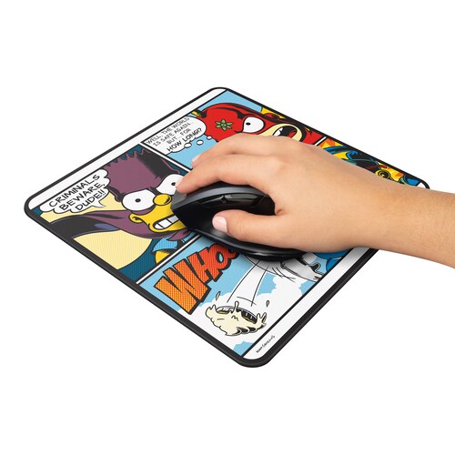 MousePad The Simpsons Steren Resiste con Diseño Comic