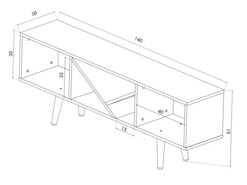 Rack Centro De Entretenimiento Smart Hogare, Para Tv 55 Inteligente y Moderno Gris Storm 
