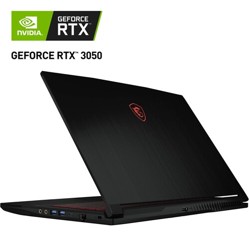Laptop Gamer MSI GF63 Thin GeForce RTX 3050 Core I5 11400H 16GB SSD 512GB 15.6 