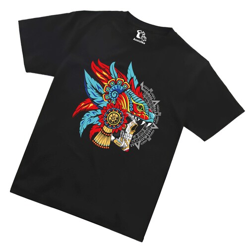 Playera Caballero- Cráneo Quetzalcóatl.