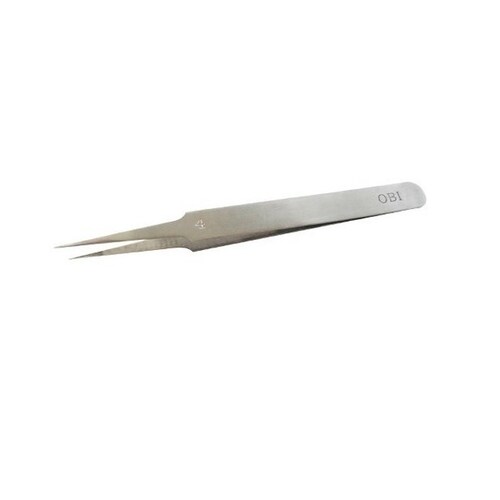 Pinzeta Antimagnetica 4 Punta Fina Corta 112 Tw Obi