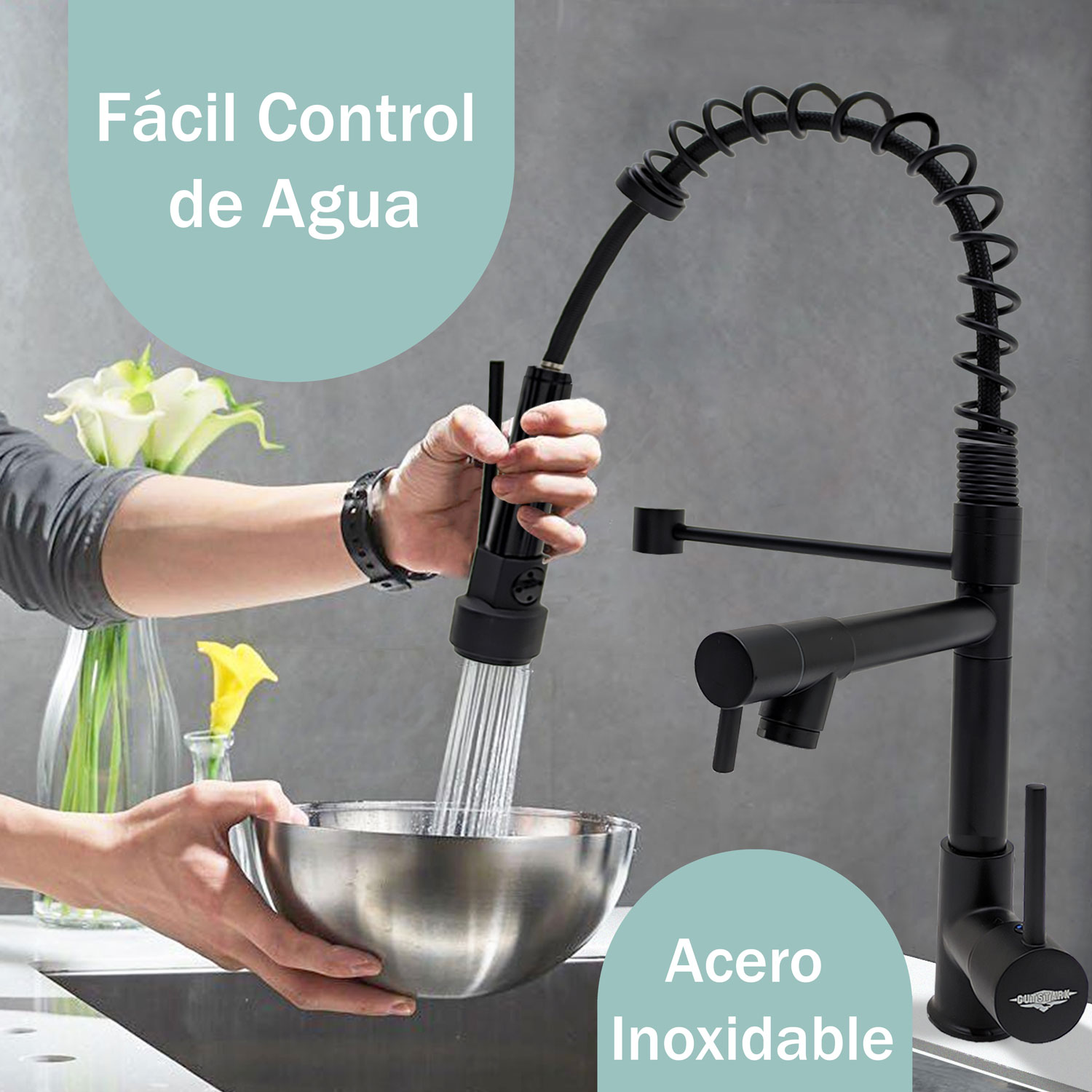 Llave de best sale agua monomando