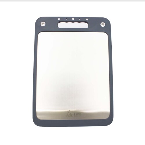 Tabla Para Picar Alimentos Grande Placa De Acero Inoxidable