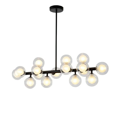 Lampara de techo estilo industrial Lámpara colgante molecular 16 luces