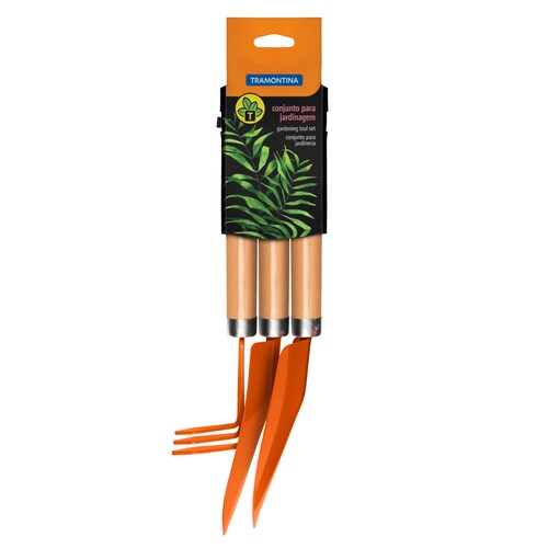 Kit para jardín 3 pzas Tramontina 78102/801 palas y rastrillo