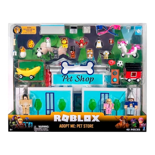 Roblox Adopt Me Pet Store 40 Pza Tienda Mascotas