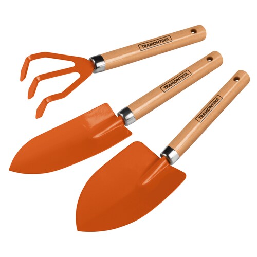 Kit para jardín 3 pzas Tramontina 78102/801 palas y rastrillo
